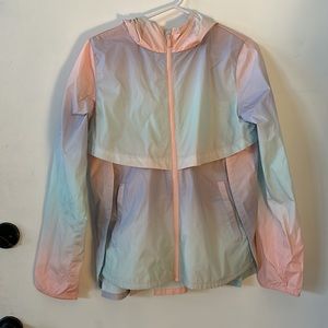 Pastel Ombré Windbreaker - Girls XL/14-16
